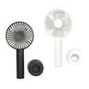 2 Pieces Fan Mini USB Face Fan Small  Adjustable 3 Setting For Outdoors