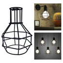Wire Frame Pendant Light Loft Ceiling Lamp Shade Home Decor Lamp Covers Home Bar