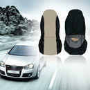 Universal Car Front Rear Seat Covers Cushion Pad for Crossovers SUV beige