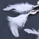 1pc Mini Dream Catcher Circular Net With feathers Wall Hanging Decoration O