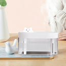 Double Spray Mode Cartoon Air Humidifier Ultrasonic Aroma Diffuser (White) A