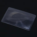 2pcs card magnifier multi tools pocket reading survival  camping travel kits  Z