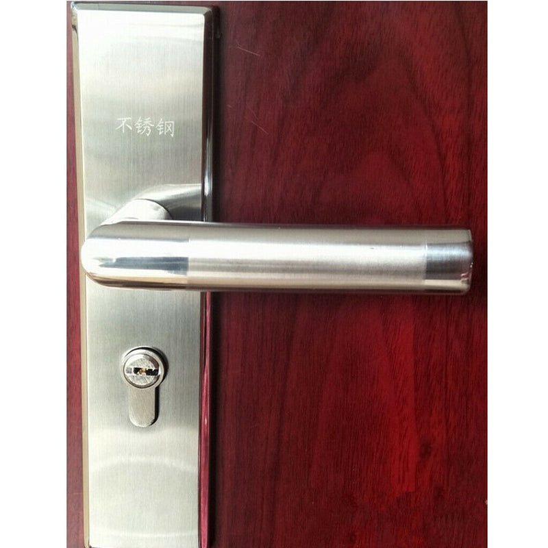 Creative Stainless Steel Privacy Handle Bathroom Lock Lever Set