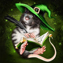 Halloween Diamond Painting 5D DIY Full Round Drill Picture (Mouse2-W536)