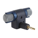 3.5mm Stereo Microphone + Mini USB Mic Adapter Cord Fit for GoPro Hero 3 3+ 4