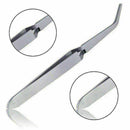 Stainless Steel Nail Pincher Pinching Pinch Clamp Tool Art-Tweezers M2G7 T5 M1O8