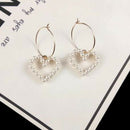 1 Pair Fashion Women Lady Elegant Crystal Rhinestone Dangle Ear Stud Earrings~