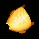 USB Rechargeable 2W Wooden Folding LED Night Light Folding Book Lamp Panda