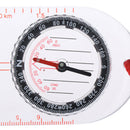 Outdoor Camping Hiking Special Compass Baseplate Ruler Map Scale Compass- OZ