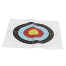 10 Round Ring Fun Archery Practice Darts Paper Target Throw Faces Prop Bows Z8J2