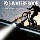 1200 Lumens Bicycle Front Light Bike Headlight LED USB Rechargeable Lamp Su N5I7