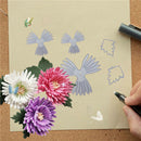 1 set Flower Leaves Metal Cutting Dies Stencil DIY Scrapbooking Paper Card Craft