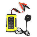 12V LCD Display Smart Car Motorcycle Battery Charger Auto Pulse Repair UK A
