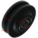 1Pcs Nylon Barn Wooden Door Sliding Roller Wheel Hardware Replacement Part BX
