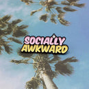 Fashion Women Socially Awkward Enamel Brooch Pin Corsage Backpack Badge Decor