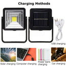 Portable Solar Powered LED Rechargeable Bulb Light Yard Outdoor Camping Lam