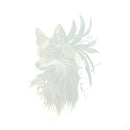 1pc fox Iron on Stickers Washable Heat Transfer Patches For T-shirt AppliqueBX