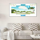 5pcs 5D DIY Full Drill Diamond Painting Beach Embroidery Cross Stitch Kits Decor