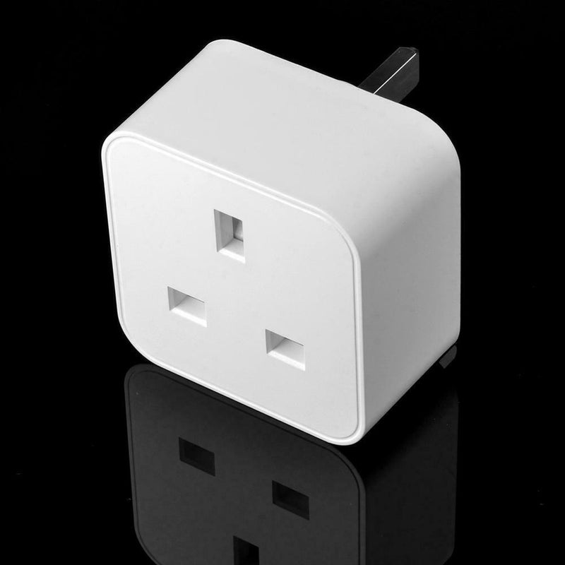 Tuya WiFi Smart Socket UK Plug Remote Timing Outlet Adapter Voice Control A