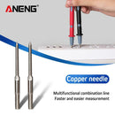 2pcs 20A Thin Tip Needle Multimeter Multi Meter Tester Lead Probe Cable Kit A