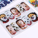 24 Sheets DIY Decals Nail Art Water Transfer Printing Stickers Mix Pattern