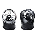 4pcs Aluminum Wheel Rims for HSP HPI Kyosho 1:10 On-Road RC Flat Racing Car