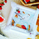 Cross-stitch Frame Embroidery Lap Hoop Rings Plastic Sewing Tool 27.9cm