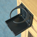 Folding Water Drink Cup Holder Marine Boat Truck Pool Foosball Table Black