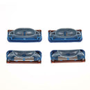 4pcs/lot Men Face 5-Layer Sharp Hair Beard Shaving Blades for Razor