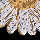 Embroidered iron on patch for clothes sequin clothes heronsbill Motif-Appliqu JR
