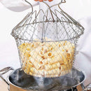 Deep Fry Basket Stainless Steel Net Round 23cm Fryer / Deep Frying / Chips VVV