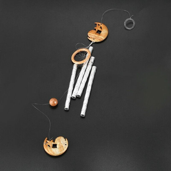 1 wood color imitation crystal acrylic home decorations star moon wood grai