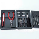 24 Pieces Tool Set multi-function Repair General Household Hand Kit &Box To Y8W7
