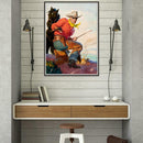 5D DIY Full Drill Diamond Painting Cowboy Cross Stitch Craft Kits (WLL1163)