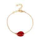 Fashion Cowrie Red Sea Shell Bracelet Women Accessories Punk Summer Seashel