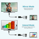 VGA To HDMI Output 1080P HD Audio TV AV HDTV Video Cable Converter Adapter