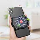 3X(Mini Cooler Phone Cooling Fan Gaming Phone Radiator Portable Drop Temper