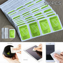 100Set Phone LCD Screen Dust Removal Tool Dry Wet Cleaning Wipes Paper Modern bs