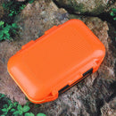 Outdoor 12 Grid Waterproof Lure Hook Bait Fishing Tackle Storage Box Case