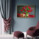Diamond Painting Red Rose Full Round Rhinestone Picture DIY 40x30cm (c1031)