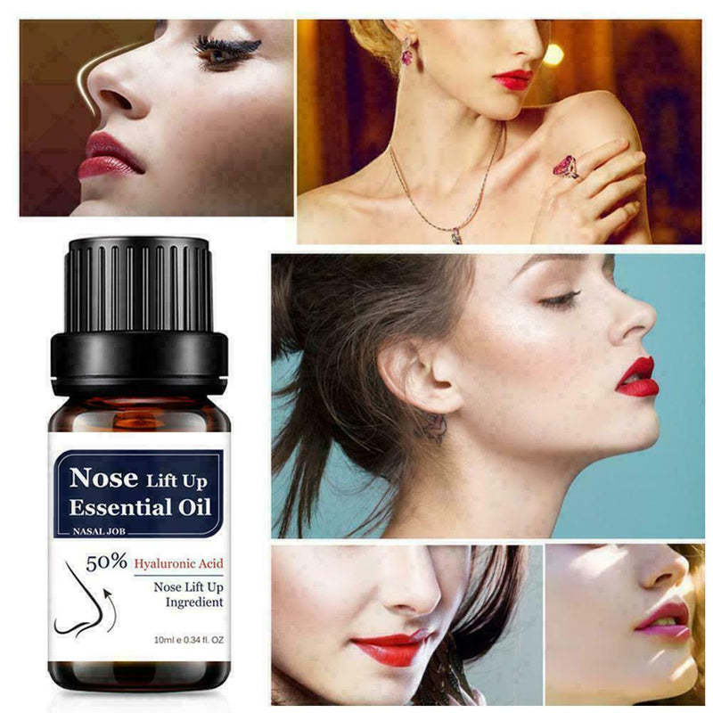 10ml Nose Lift Up Essential Oil Magic Beauty Nosal Remodeling Fast Bone Cre X9W8