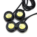 4in1 Kit 12V Hawkeye LED Car Emergency Strobe Lights DRL Wireless Remote Control