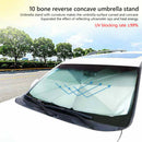 Car Sun Shade Parasol Auto Front Windshield Sunshade Cover UV Protector (L) A