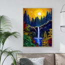 5D DIY Full Drill Diamond Painting Fantasy Nature Cross Stitch (B1489)