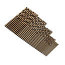 50pcs Cobalt Drill Bits for Metal Wood Working M35 Steel Twist Drill Bit