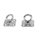 2x 316 Stainless Steel Eye Plate Boat Pad Eye