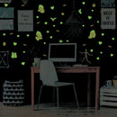 Luminous Glow In the Dark Heart Wall Stickers for Kids Baby Bedroom Decor