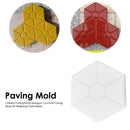 Garden Paving Mold Hexagon Concrete Paving Brick DIY Walkways Path Maker