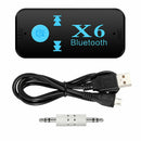 1x Mini Wireless Bluetooth 3.5mm AUX Audio Stereo Music Car SUV Receiver Adapter