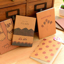 Handmade Journal Memo Dream Notebook Paper Notepad Blank Diary WY BX
